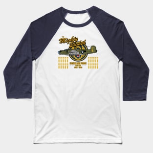 The Mighty Eighth - B-24 Liberator Eighth Air Force Baseball T-Shirt